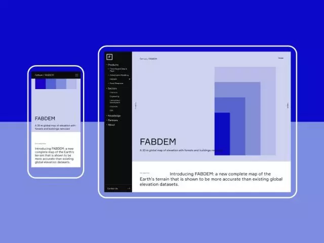 Fathom website by Nopio