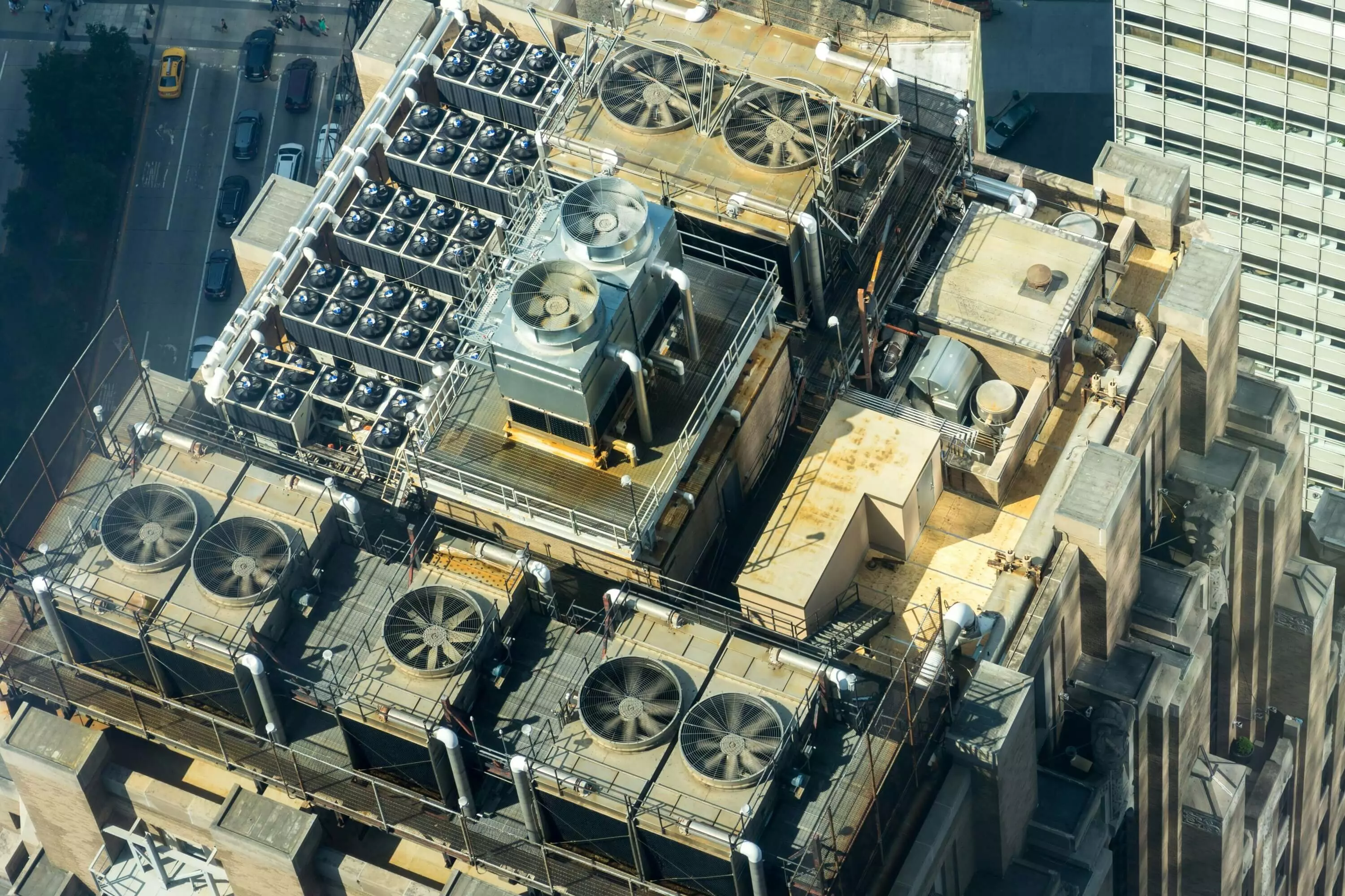 local seo for hvac: roof air con units